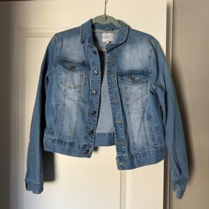 Love Tree Women’s Denim Jacket - Sz Large - Denim